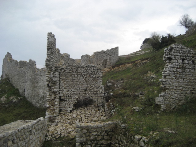 Crussol Mt. ruins