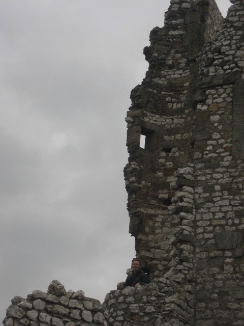 Cris in turret