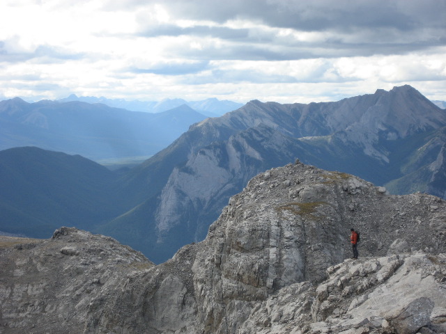 Mark looking down