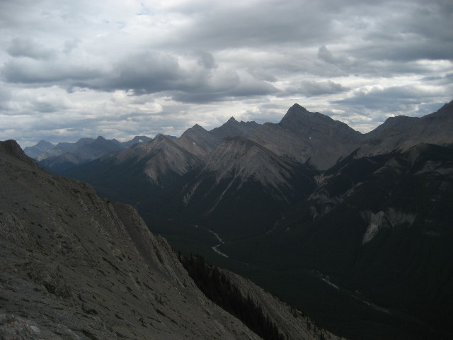 Down into the valley